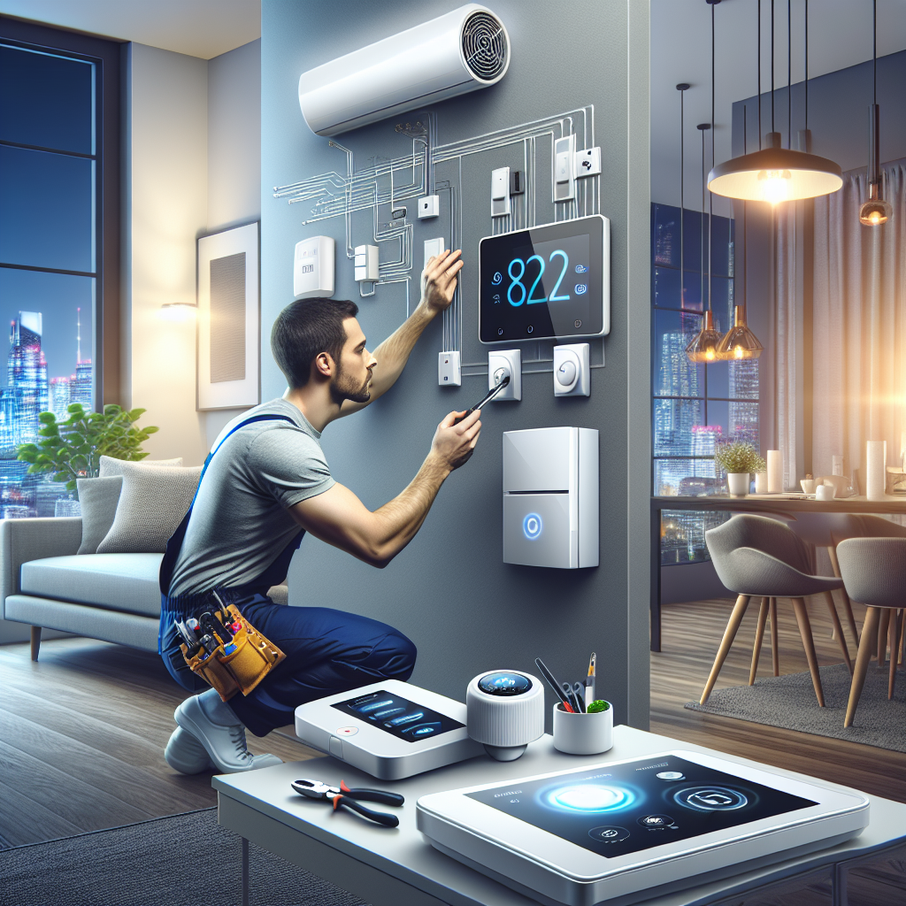 Installation von Smart Home Systemen